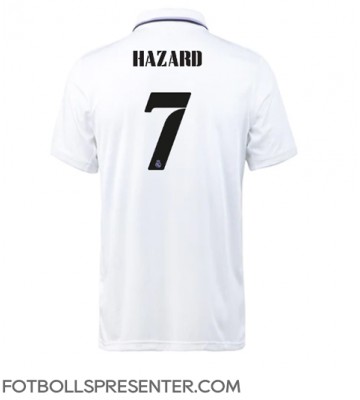 Real Madrid Eden Hazard #7 Hemma Matchtröja 2022-23 Kortärmad